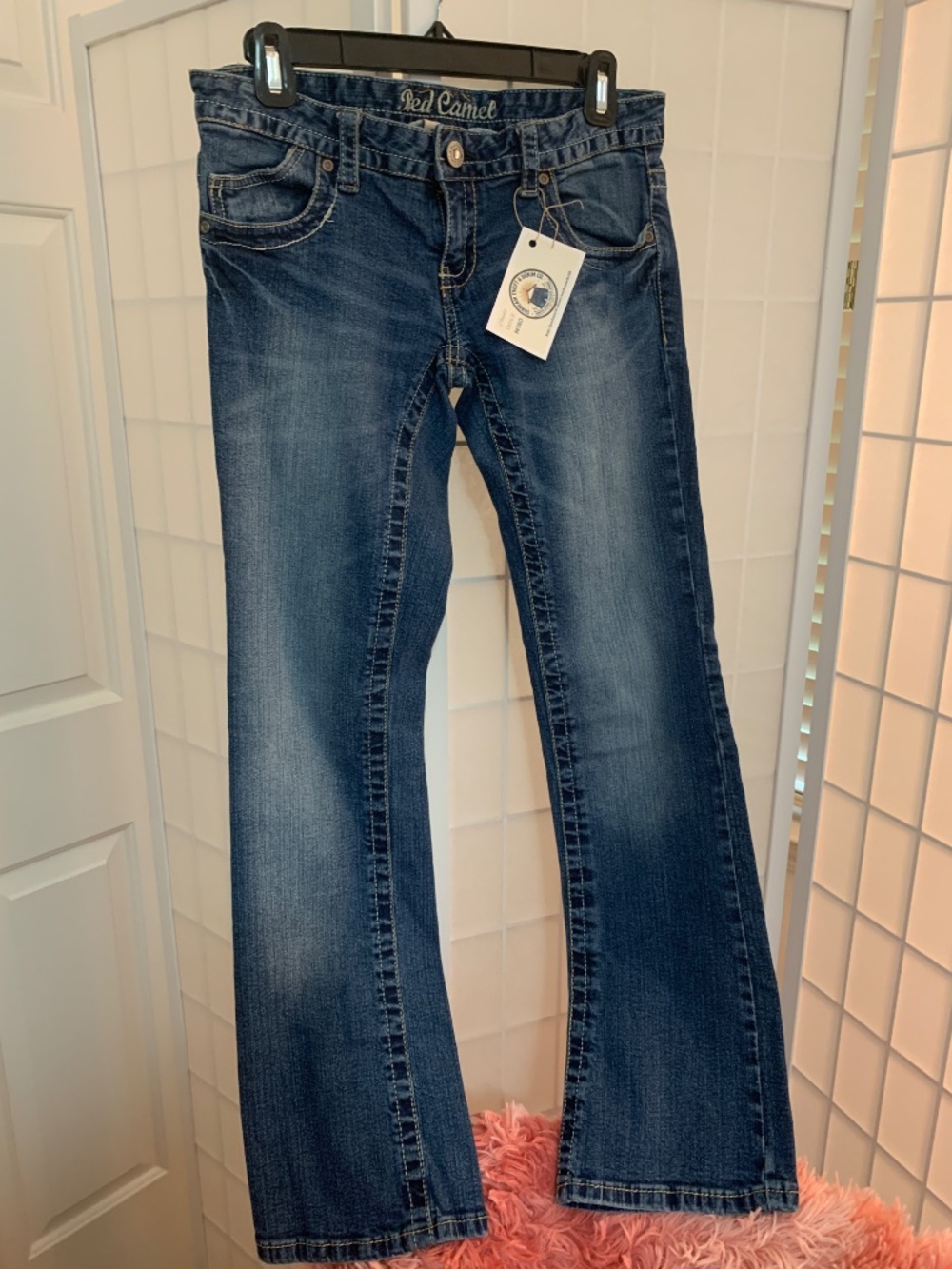 SALE! Red Camel Denim Jeans Y2K Slim Flare